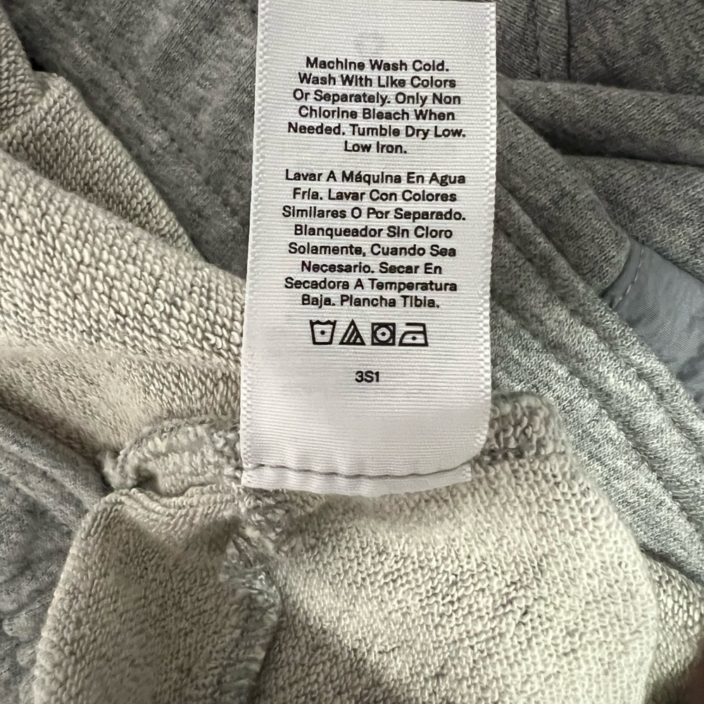 Big & Tall Men’s Gray Sweatpants Tapered Legs Size 3X - Picture 6 of 8
